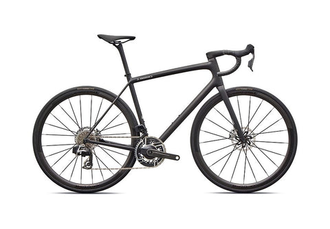 2026 Specialized Aethos S-Works Axs Bike Satin Carbon / Gloss Dolomite Metallic 58