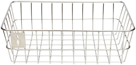 Portland Design Works Timber to Town ZigZag Basket - Silver Medium