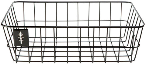 Portland Design Works Timber to Town ZigZag Basket - Black Medium