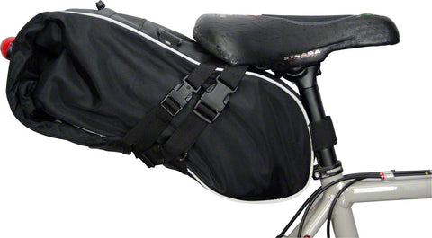 Banjo Brothers Waterproof Saddle Trunk: Black XL
