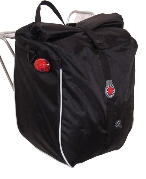 Banjo Brothers Waterproof Pannier: Black Each