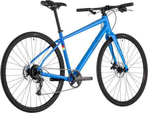 Salsa Journeyer Flat Bar Acolyte 700 Bike - 700c Aluminum Blue X-Small