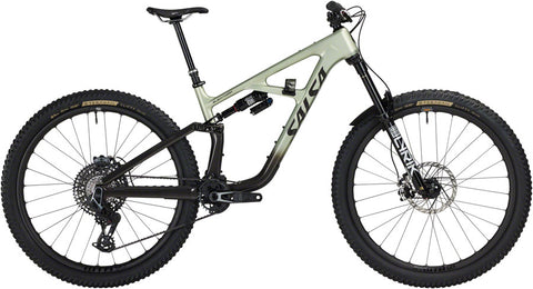 Salsa BLKthorn 145 C XO AXS Trasmission Bike - 29" Carbon Coffee BLK / Sage Large