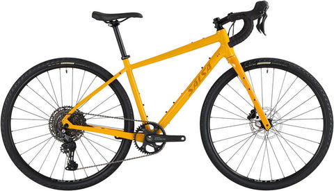 Salsa Journeyer Drop Bar Cues 1x11 Bike - 700c Aluminum Mustard 60cm