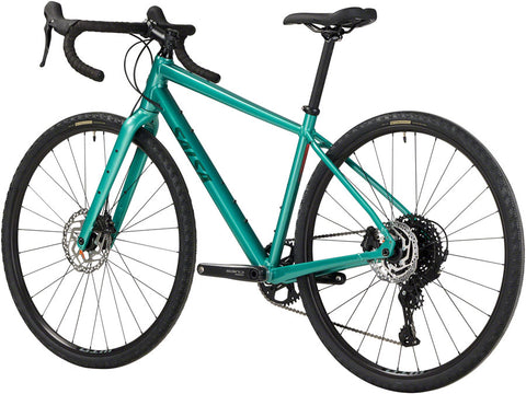 Salsa Journeyer Drop Bar Cues 1x10 Bike - 700c Aluminum Teal Green 57cm