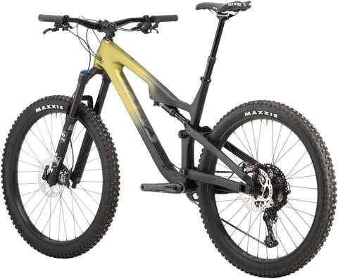 Salsa Rustler Carbon XT Bike - 27.5" Carbon Green/Raw Fade Small