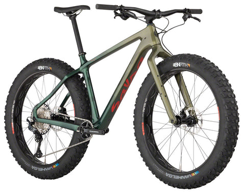 Salsa Beargrease Carbon SLX Fat Bike - 27.5" Carbon Green Fade X-Large