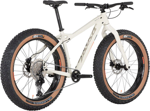 Salsa Mukluk Deore 11 Fat Tire Bike - 26" Aluminum Tan Medium