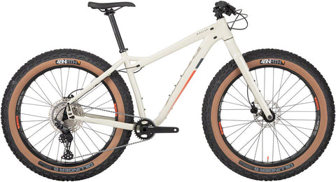 Salsa Mukluk Deore 11 Fat Tire Bike - 26" Aluminum Tan Large