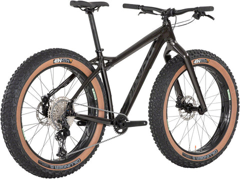 Salsa Mukluk Deore 11 Fat Tire Bike - 26" Aluminum Black Medium