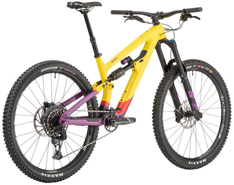 Salsa Cassidy Carbon GX Eagle Bike - 29" Carbon Yellow/Purple Large