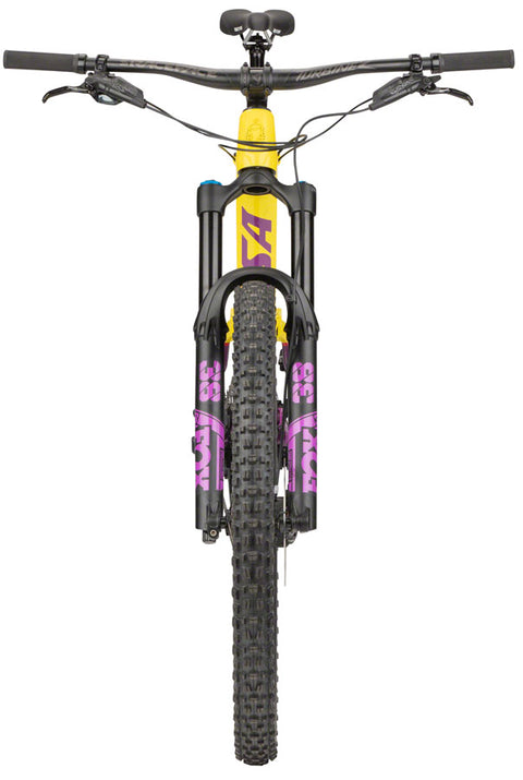 Salsa Cassidy Carbon GX Eagle Bike - 29" Carbon Yellow/Purple X-Large