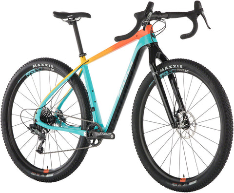 Salsa Cutthroat Force 1 Bike - 29" Carbon Teal/Orange Fade X-Large
