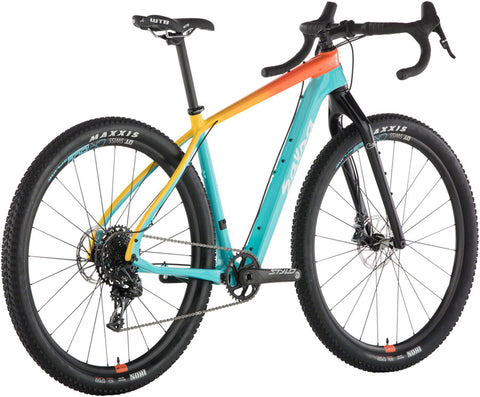 Salsa Cutthroat Force 1 Bike - 29" Carbon Teal/Orange Fade X-Large