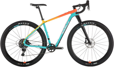 Salsa Cutthroat Force 1 Bike - 29" Carbon Teal/Orange Fade X-Large