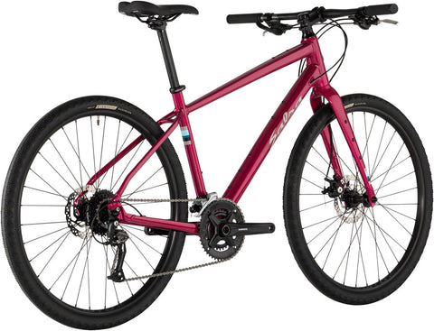 Salsa Journeyer Flat Bar Altus 650 Bike - 650b Aluminum Ruby Red XL