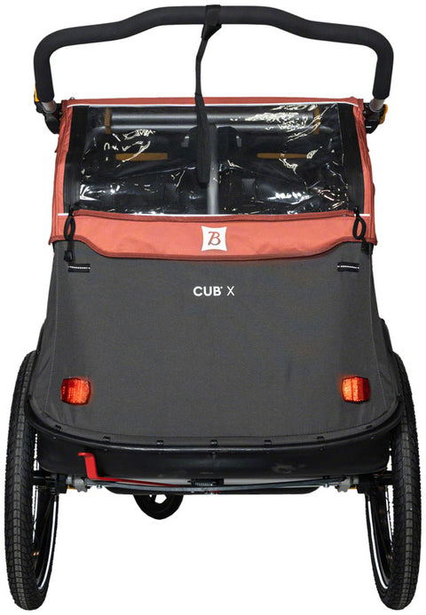 Burley Cub X Child Trailer - Double Sandstone Red