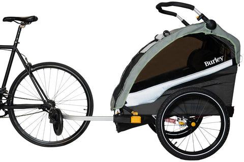 Burley DLite X Child Trailer - Double Sage Green