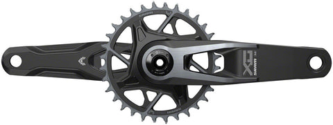 SRAM X0 Eagle T-Type Wide Crankset - 170mm 12-Speed 32t Chainring Direct Mount 2-Guards DUB Spindle Interface BLK V2