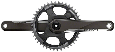 SRAM RED 1 AXS Crankset - 165mm 12-Speed 40t 8-Bolt Direct Mount DUB Spindle Interface Natural Carbon D1