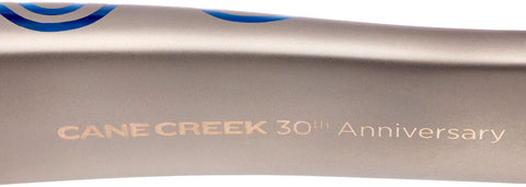 Cane Creek eeWings 30th Anniversary Mountain Titanium Crankset - 165mm 8-Bolt Direct Mount 30mm Spindle Brushed Titanium