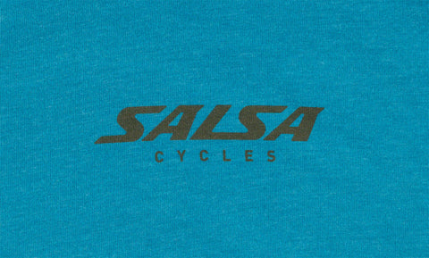 Salsa Lone Pine Womens T-Shirt - Teal Medium