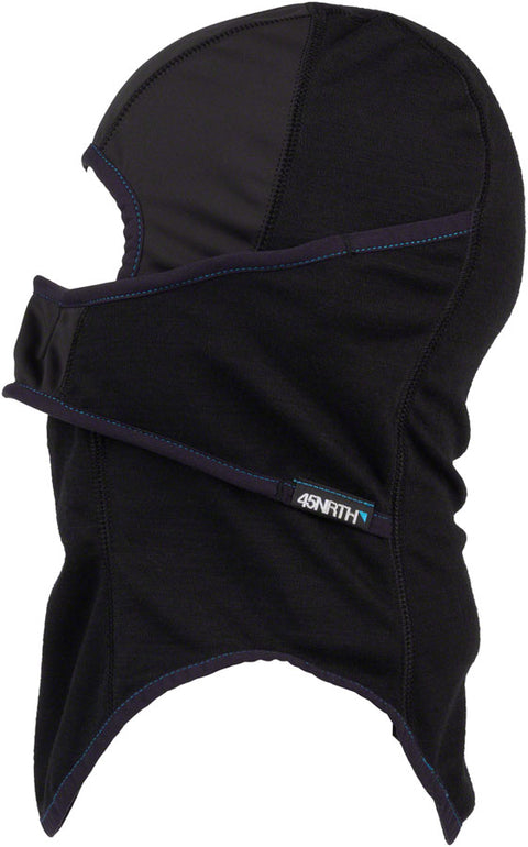 45NRTH 2023 Baklava Winter Cycling Balaclava - Black Large/X-Large