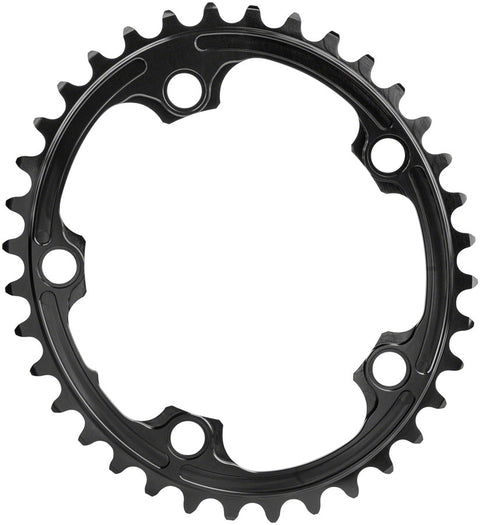 absoluteBLACK Premium Oval 110 BCD Road Inner Chainring - 38t 110 BCD 5-Bolt BLK