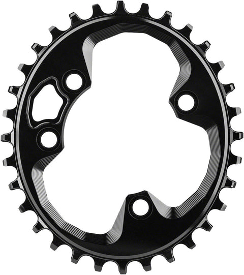 absoluteBLACK Oval 76 BCD Chainring Rotor - 34t 76 BCD 4-Bolt Narrow-Wide BLK
