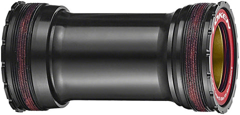 Token T47V386 Threaded Bottom Bracket - T47 Inboard BB386/BB392 Black