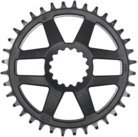 e*thirteen Helix Race GR Direct Mount Chainring - 36t For use Helix Race GR Crank Silver