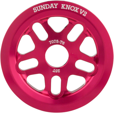 Sunday Knox Sprocket - 25t Anodized Fuschia