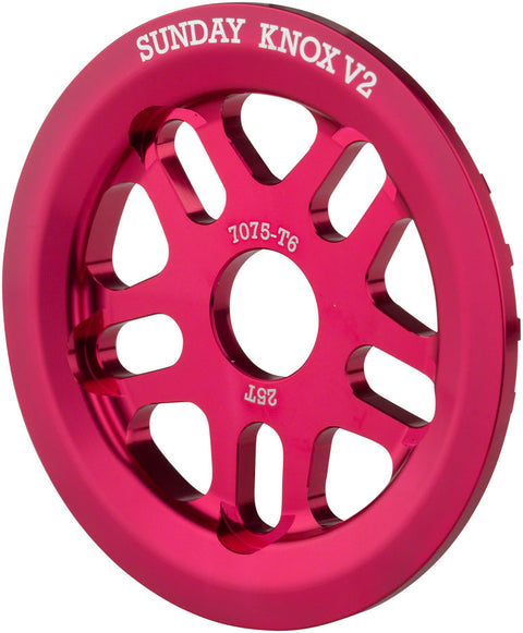 Sunday Knox Sprocket - 25t Anodized Fuschia