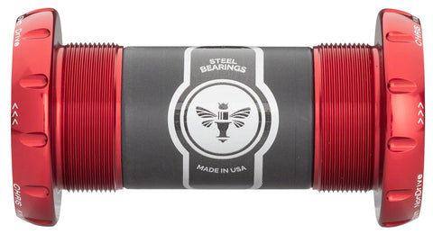 Chris King ThreadFit 30 Bottom Bracket Fit Kit 1 - English For DUB Mountain Red