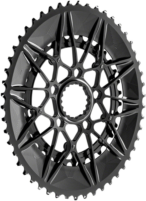 absoluteBLACK SpideRing Oval Direct Mount Chainring Set - 50/34t Cannondale Hollowgram Direct Mount BLK