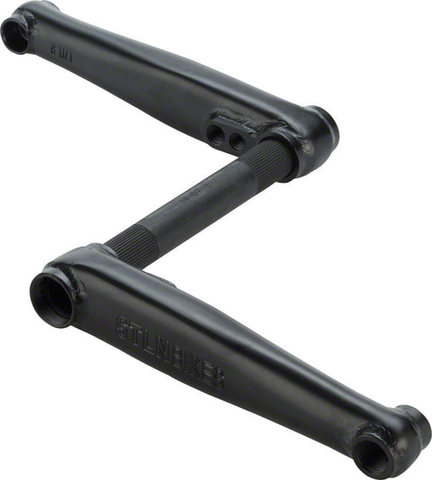 Stolen Talon V2 3-Piece Crankset - 175mm Matte Black