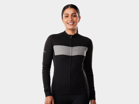 Jersey Trek Circuit LTD LS Women XX-Large Black/Charcoal