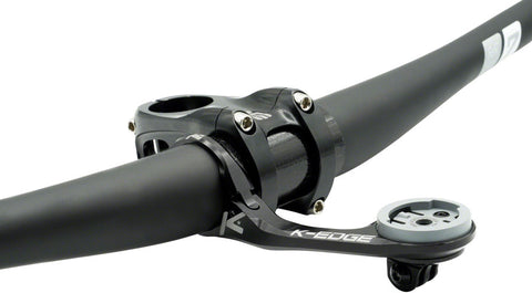 K-EDGE Wahoo MAX XL Combo Mount - 35.0mm Black Anodize