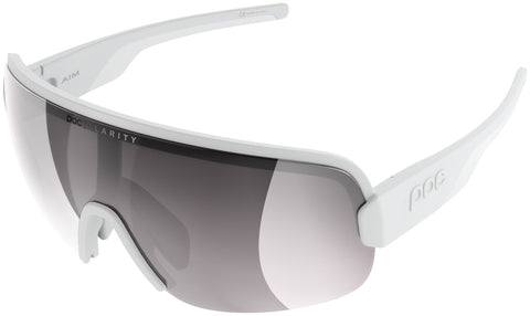 POC AIM Sunglasses - Hydrogen White Violet/Silver-Mirror Lens