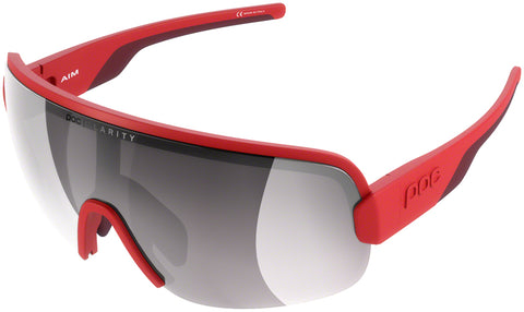 POC AIM Sunglasses - Prismane Red Violet/Silver-Mirror Lens