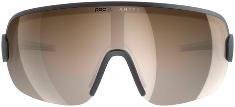 POC AIM Sunglasses - Uranium Black Brown/Silver-Mirror Lens