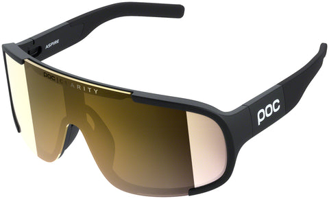 POC Aspire Sunglasses - Uranium Black Brown/Silver-Mirror Lens