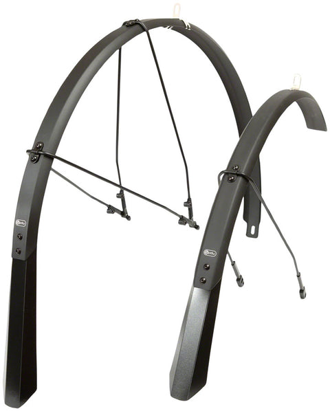 PDW Full Metal Fenders - 700 x 45mm  Black