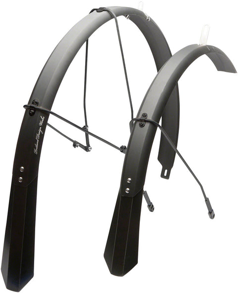 Portland Design Works Full Metal Fenders - 650 x 55mm Black
