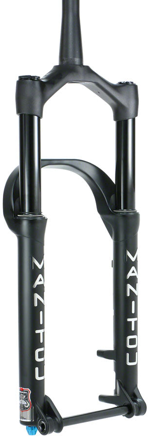 Manitou Mastodon Comp Suspension Fork - 26" 100 mm 15 x 150 mm 51 mm Offset Matte BLK Extended