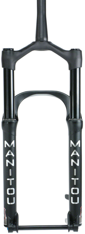 Manitou Mastodon Comp Suspension Fork - 26" 100 mm 15 x 150 mm 51 mm Offset Matte BLK Extended