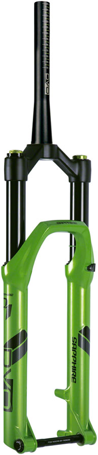 DVO Sapphire D1 Suspension Fork - 29" 140mm Travel 44mm Offset 15 x 110mm Green