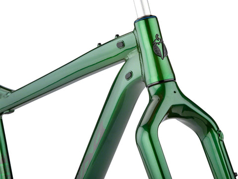 Salsa Blackborow Fat Bike Frame - Aluminum Medium Green