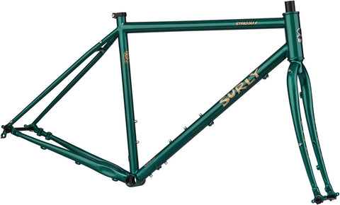 Surly Straggler Frameset - 700c Steel Subtropic Algae 56cm