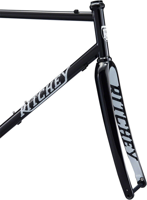 Ritchey Swiss Cross Disc Frameset - 700c Steel Black Large